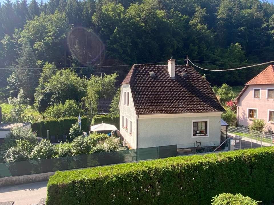 Ferienwohnung Zu Hause Am Bach Aggsbach Exterior foto